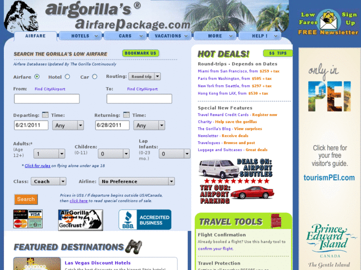 www.airfarepackage.com