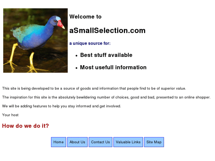 www.asmallselection.com