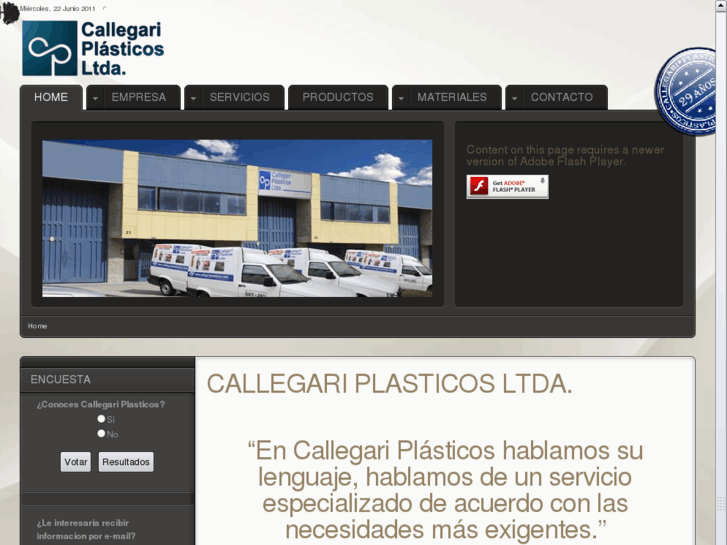 www.callegariplasticos.com