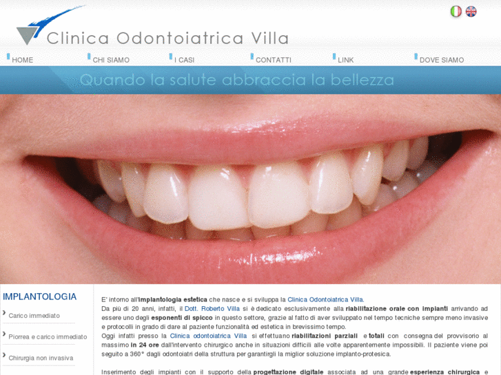 www.clinicaodontoiatricavilla.com