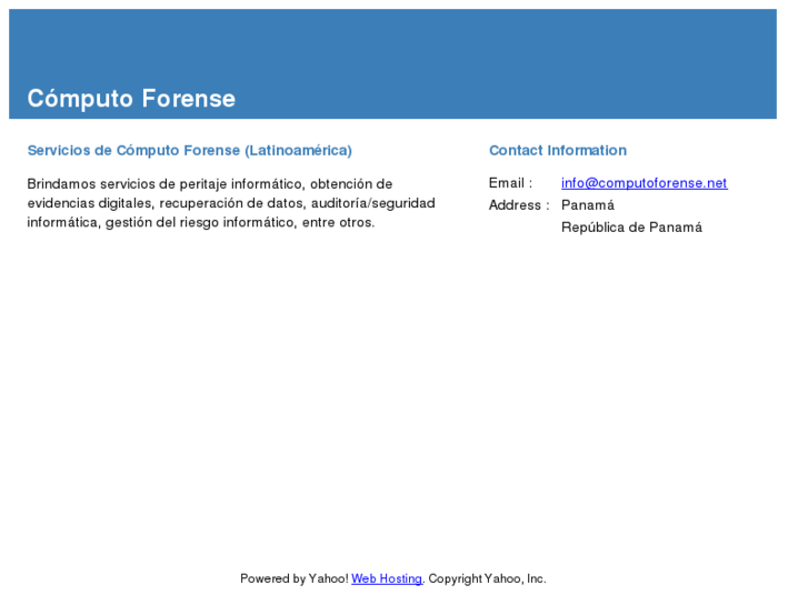 www.computoforense.net