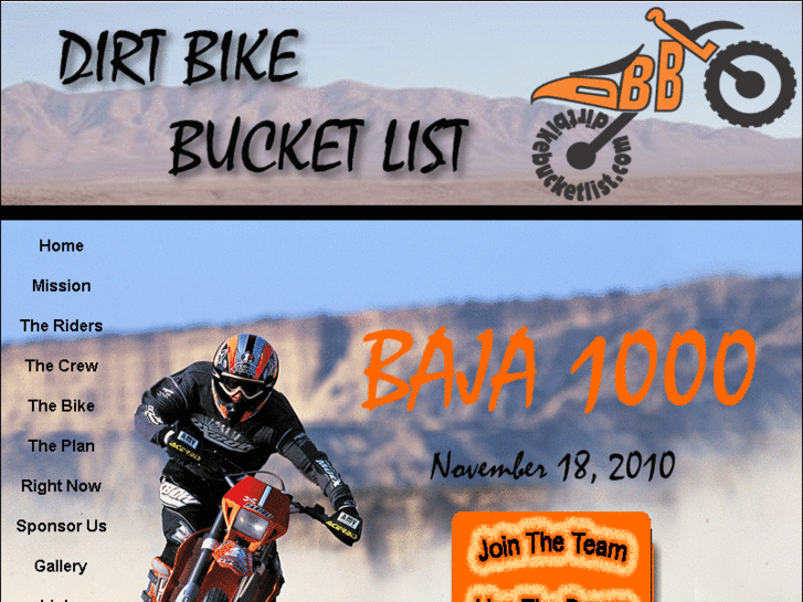 www.dirtbikebucketlist.com