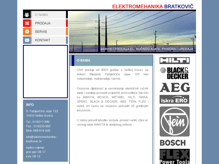 www.elektromehanika-bratkovic.hr