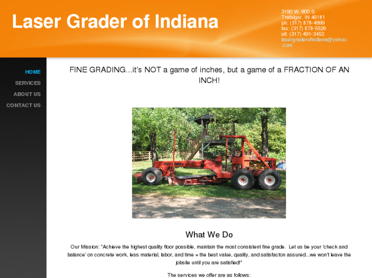 www.lasergraderofindiana.com