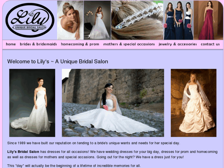 www.lilysbridalsalon.com