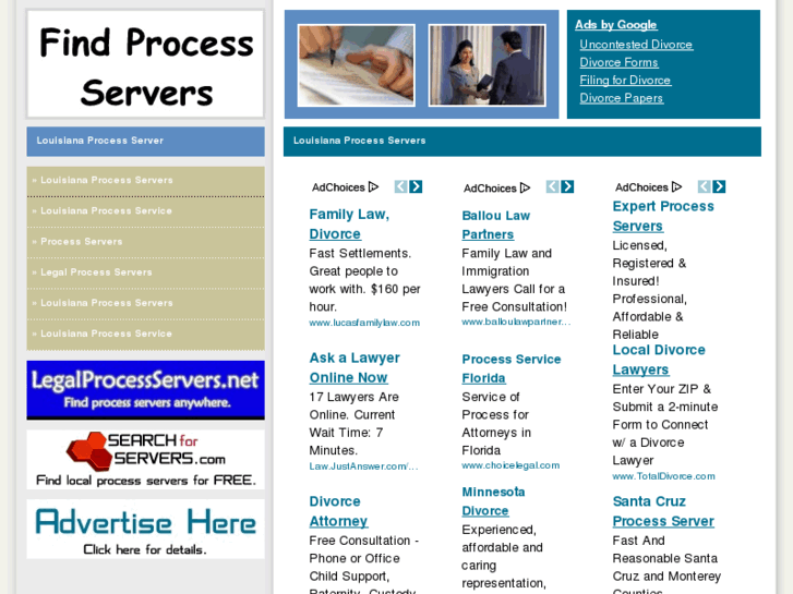 www.louisianaprocessserver.info