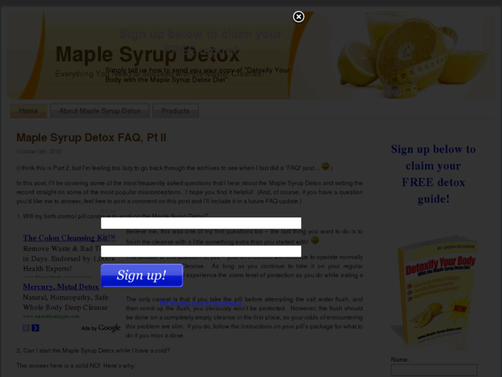 www.maple-syrup-detox.com