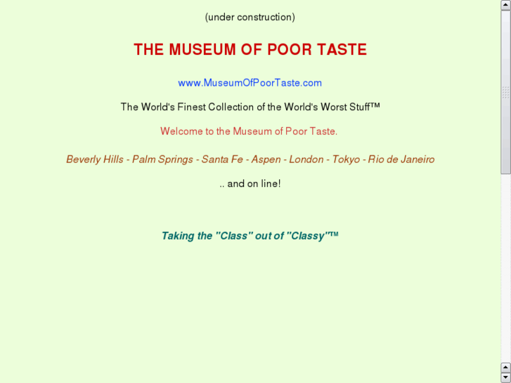 www.museumofpoortaste.com