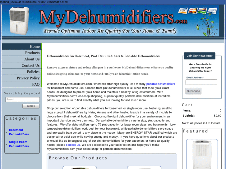 www.mydehumidifiers.com