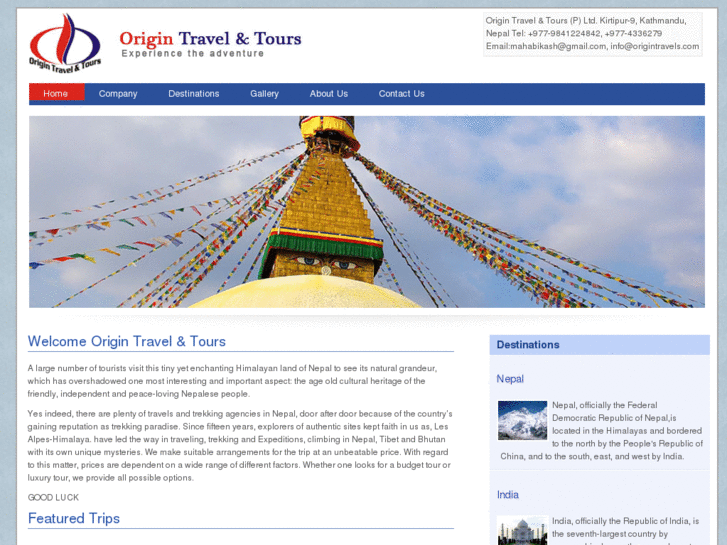 www.origintravels.com