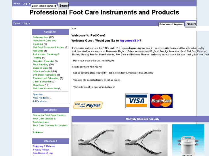 www.pedicarestore.com