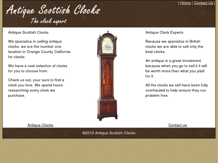 www.scottishclocks.com