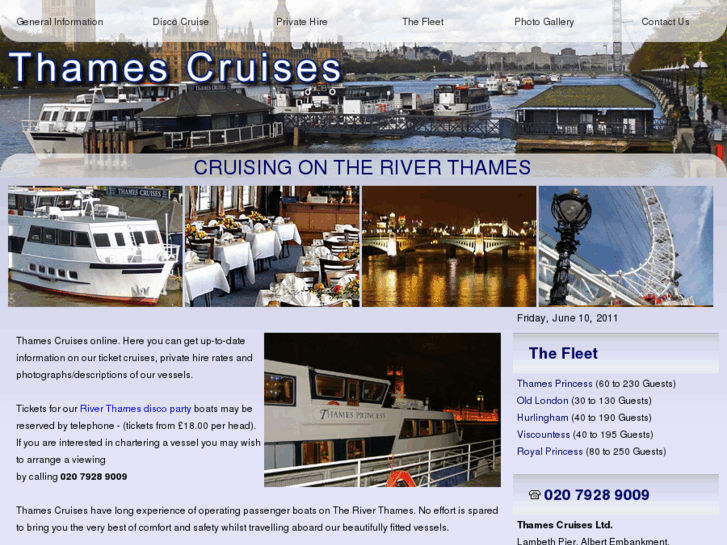 www.thamescruises.com