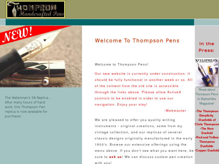 www.thompsonpens.com