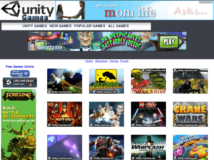 www.unitygames.info