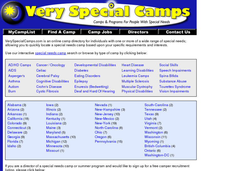 www.veryspecialcamps.com