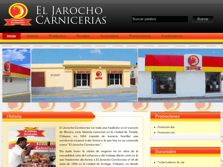 www.eljarochocarnicerias.com