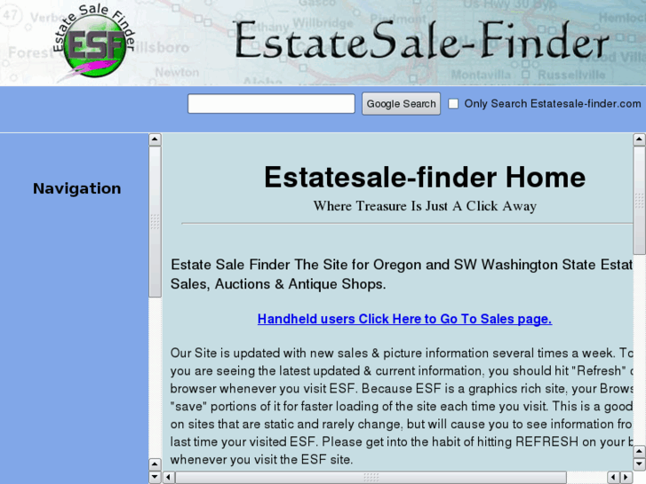 www.estatesale-finder.com