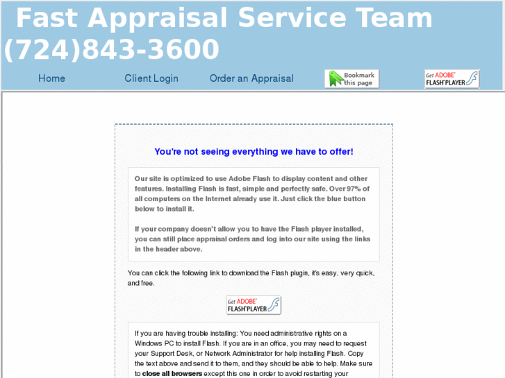 www.fastappraisalserviceteam.com