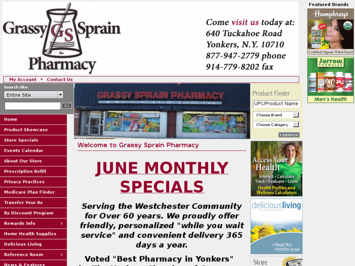 www.grassysprainpharmacy.com