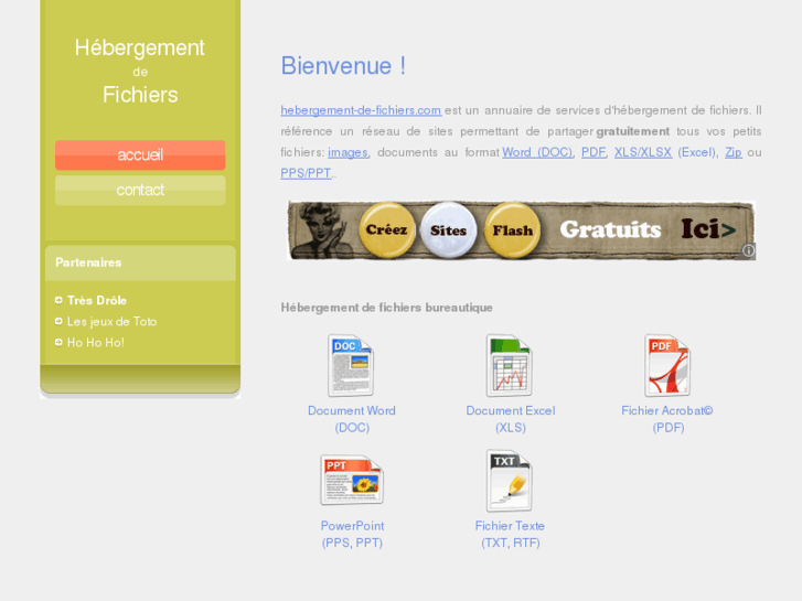 www.hebergement-de-fichiers.com