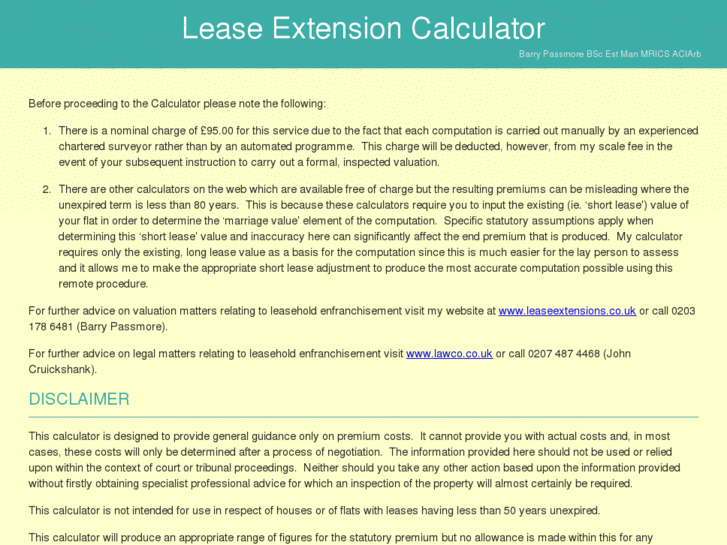 www.leaseextensioncalculator.com