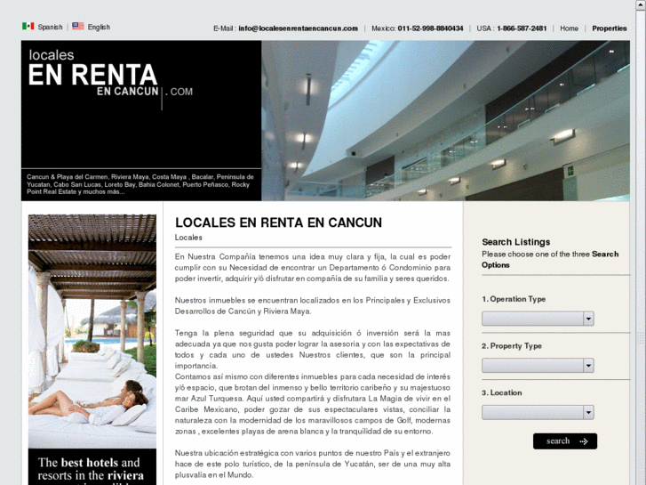 www.localesenrentaencancun.com