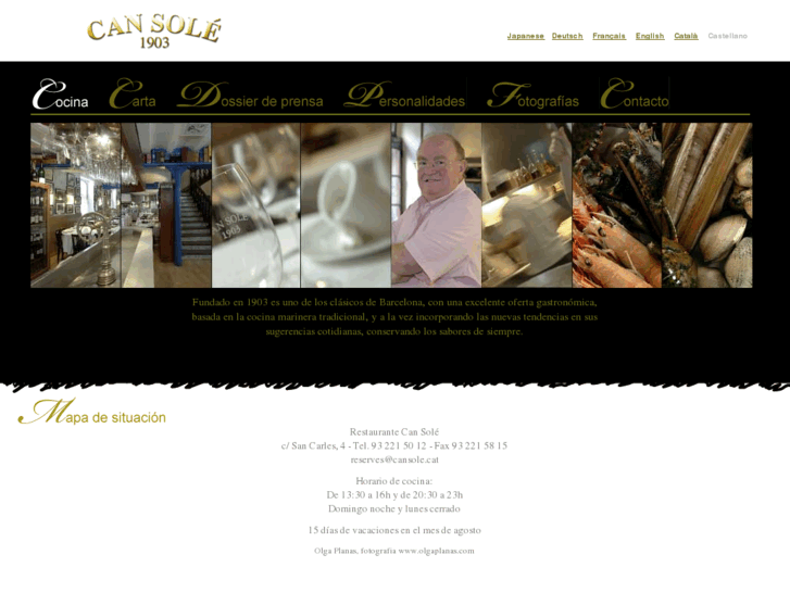 www.restaurantcansole.es