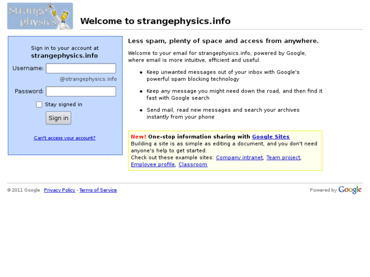 www.strangephysics.info
