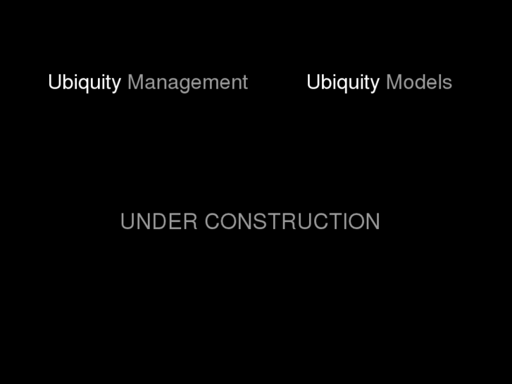 www.ubiquitymodels.com