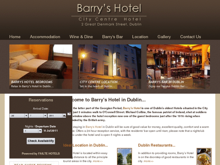 www.barryshoteldublin.com