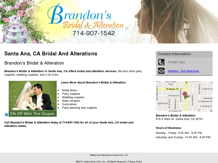 www.brandonsbridal.com