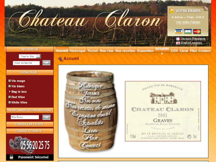 www.chateauclaron.com