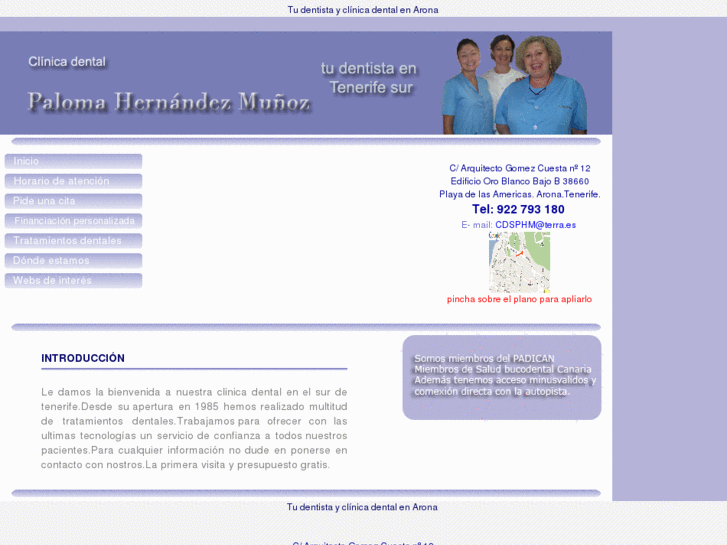 www.clinicadentalpalomahernandez.com