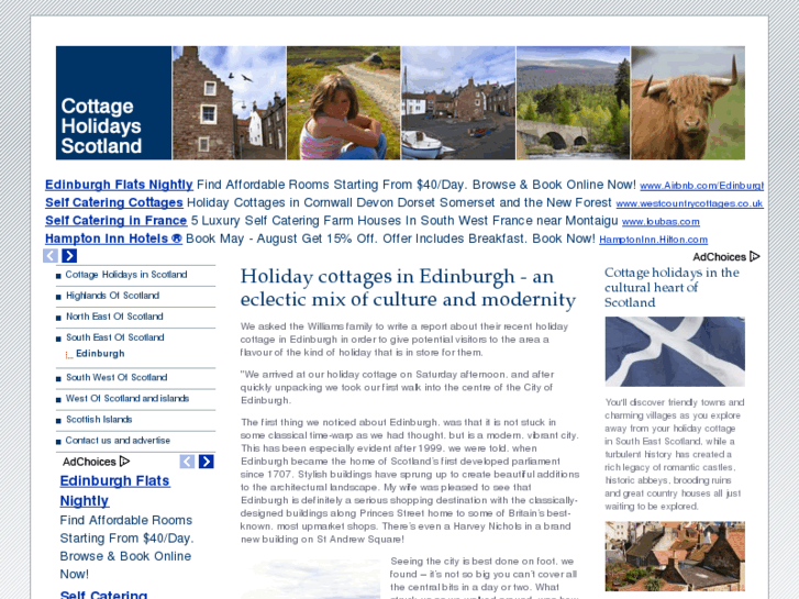 www.edinburghholidaycottages.co.uk