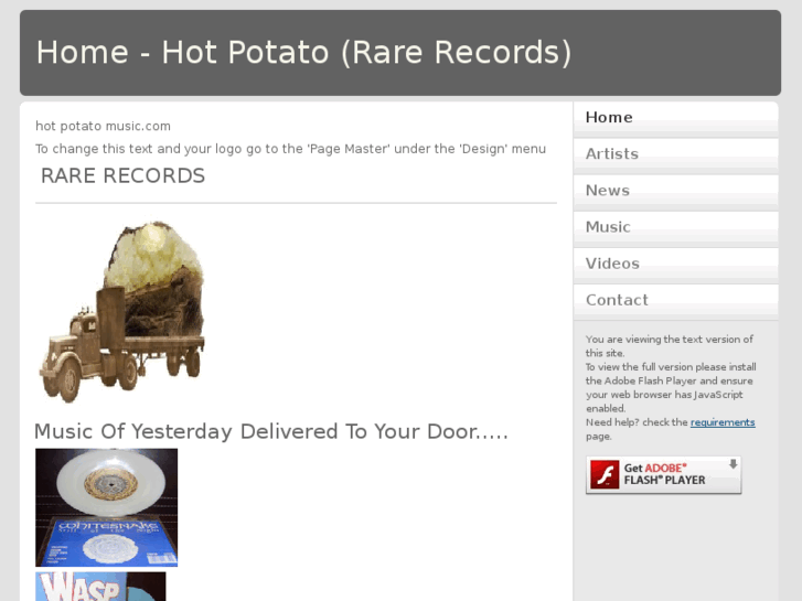 www.hotpotatomusic.com