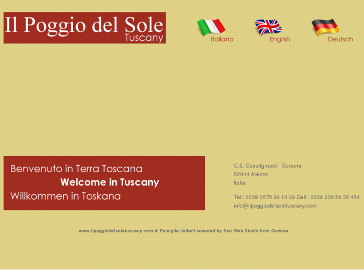 www.ilpoggiodelsoletuscany.com