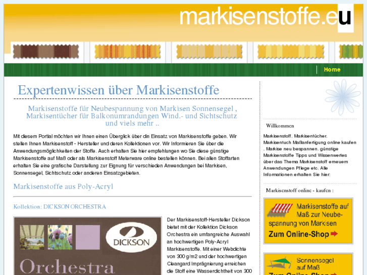 www.markisenstoffe.eu