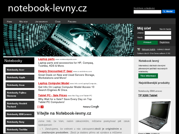 www.notebook-levny.cz