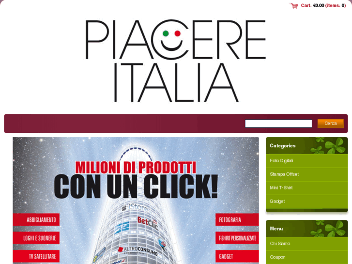 www.piacere-italia.com