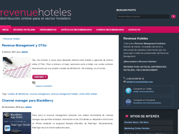 www.revenuehoteles.com