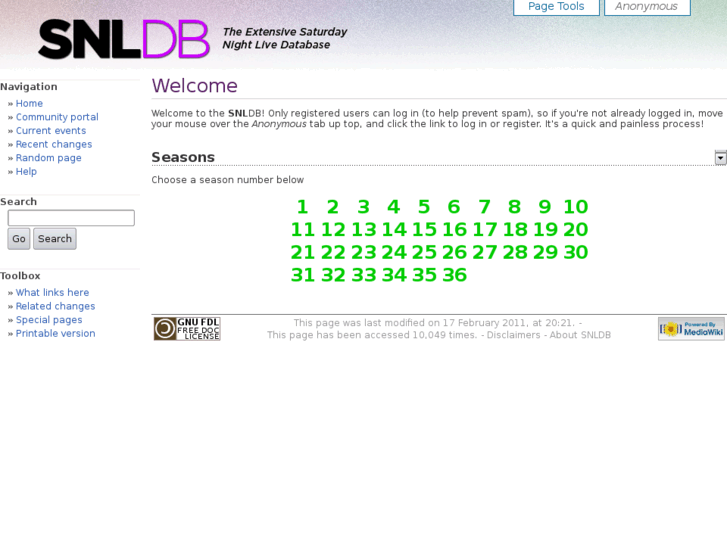 www.snldb.net