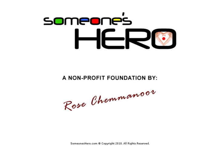 www.someoneshero.org