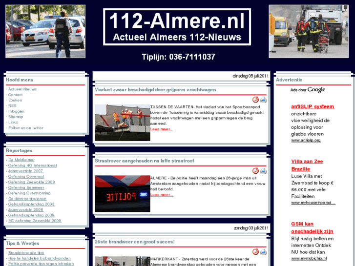 www.112-almere.nl