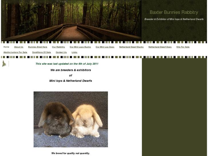 www.baxterbunniesrabbitry.com