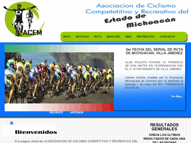 www.ciclismomichoacano.com