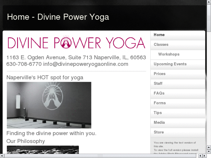 www.divinepoweryogaonline.com