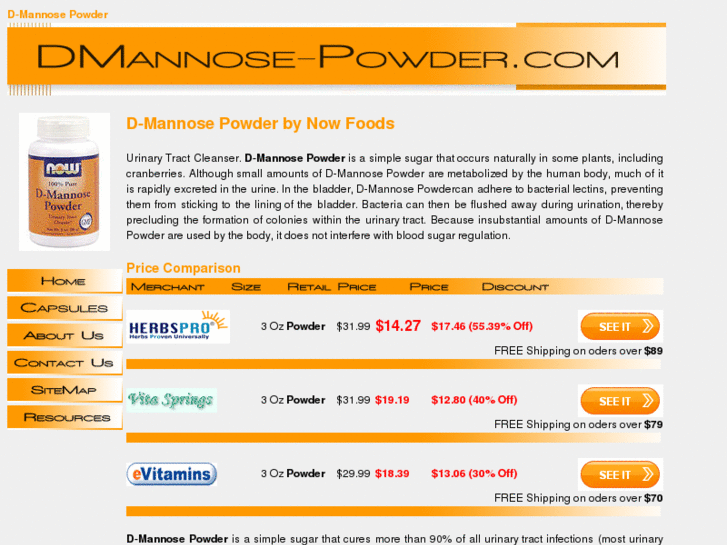 www.dmannose-powder.com