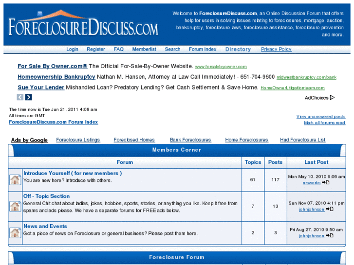 www.foreclosurediscuss.com