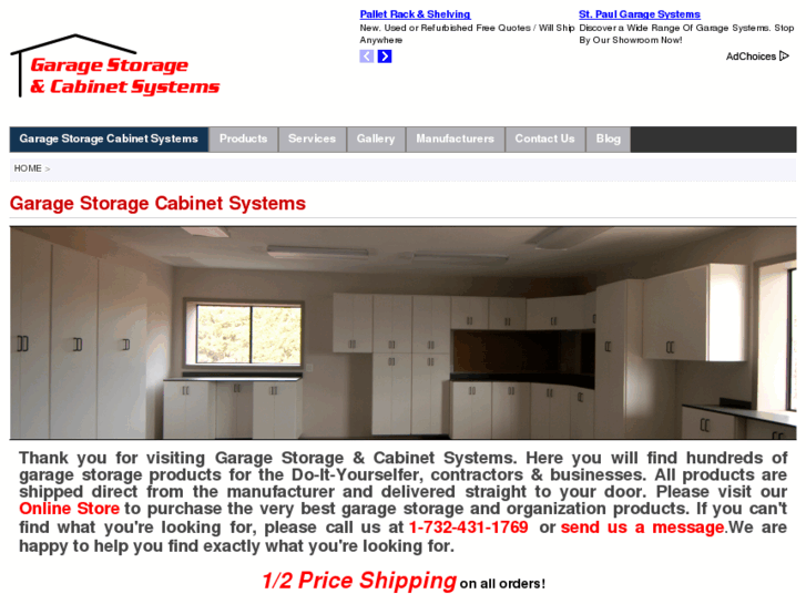 www.garagestoragecabinetsystems.com